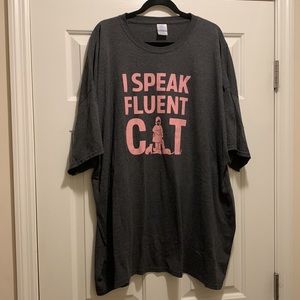 “I Speak Fluent Cat” Shirt